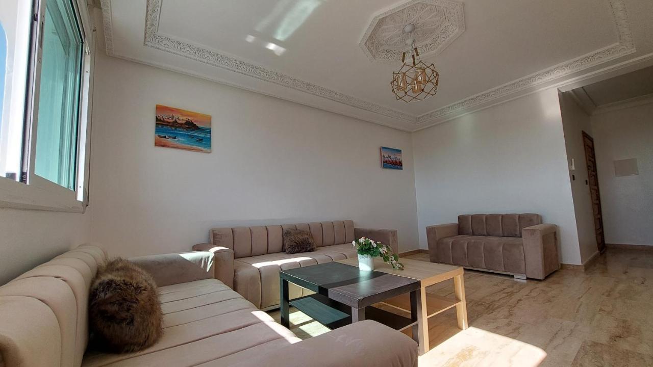 Appartement Avec Piscines, Vue Sur Mer Et Acces A La Plage A Achakar Hill, Tanger. المظهر الخارجي الصورة