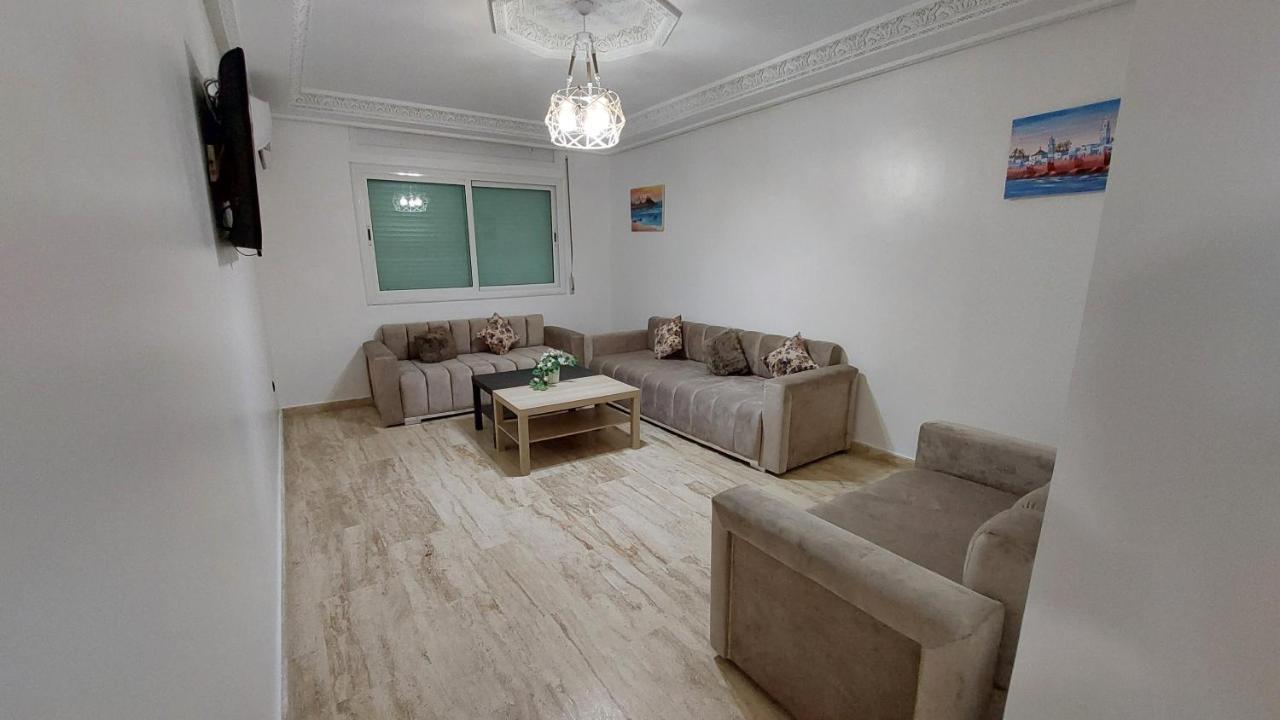 Appartement Avec Piscines, Vue Sur Mer Et Acces A La Plage A Achakar Hill, Tanger. المظهر الخارجي الصورة