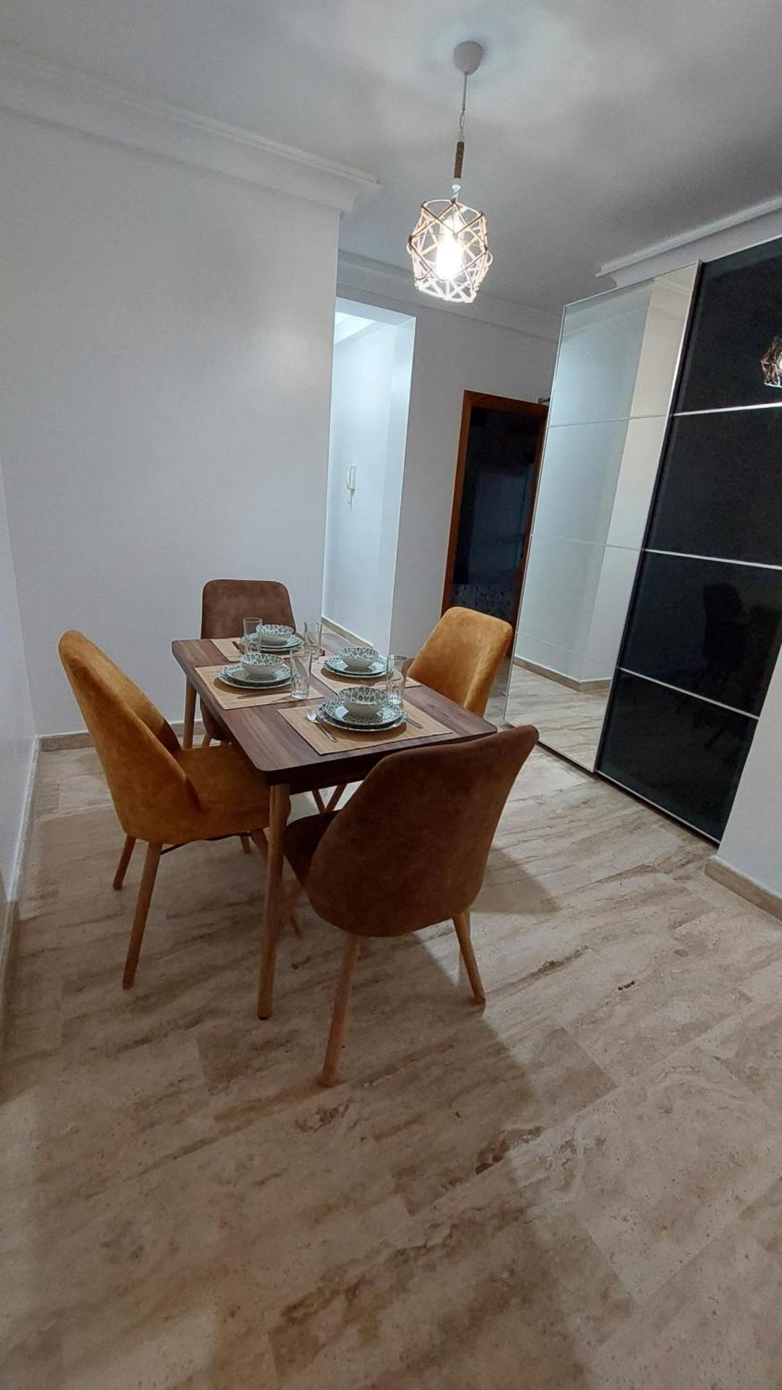 Appartement Avec Piscines, Vue Sur Mer Et Acces A La Plage A Achakar Hill, Tanger. المظهر الخارجي الصورة