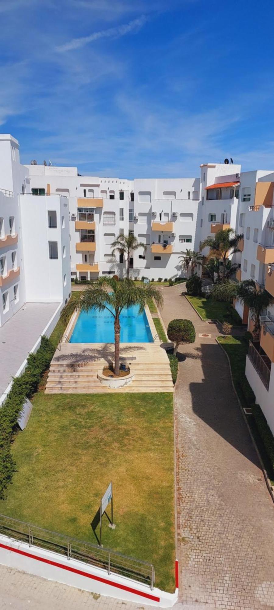 Appartement Avec Piscines, Vue Sur Mer Et Acces A La Plage A Achakar Hill, Tanger. المظهر الخارجي الصورة